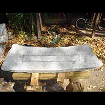 Stone Monument- Memorial Bench